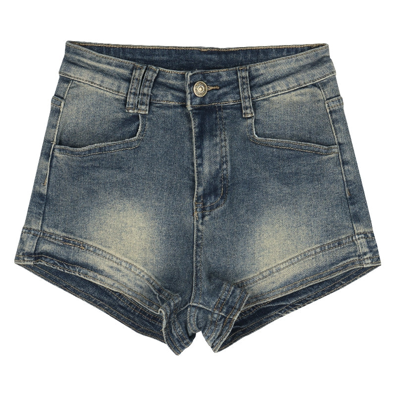 Retro Denim Shorts