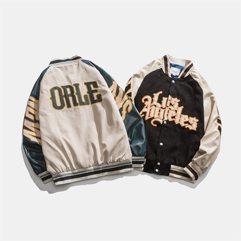 LOSANGELES Varsity Jacket