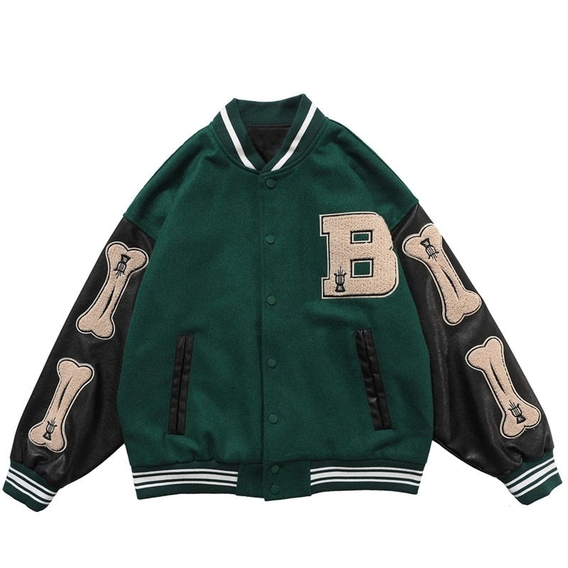 BONES Varsity Jacket