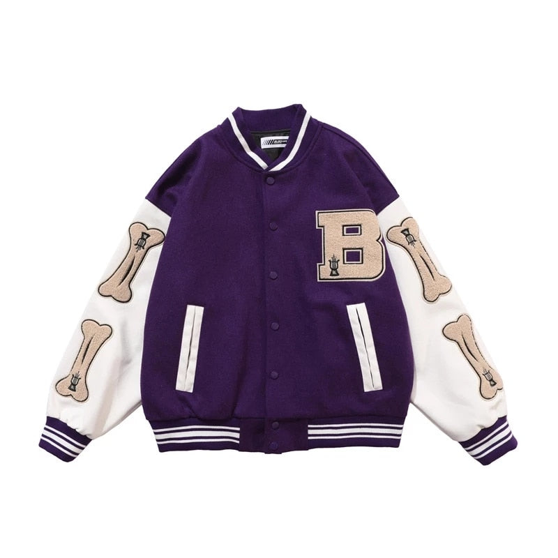BONES Varsity Jacket