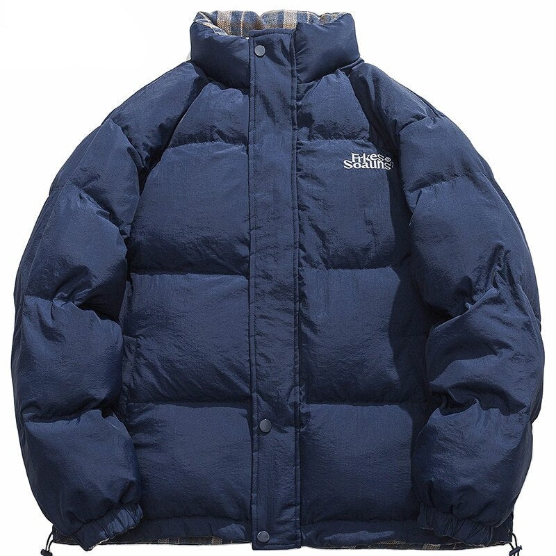 REVERSIBLE Retro Plaid Jacket/Windbreaker