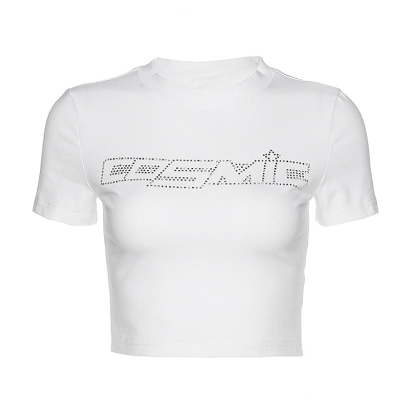 COSMIC Rhinestone Baby Tee