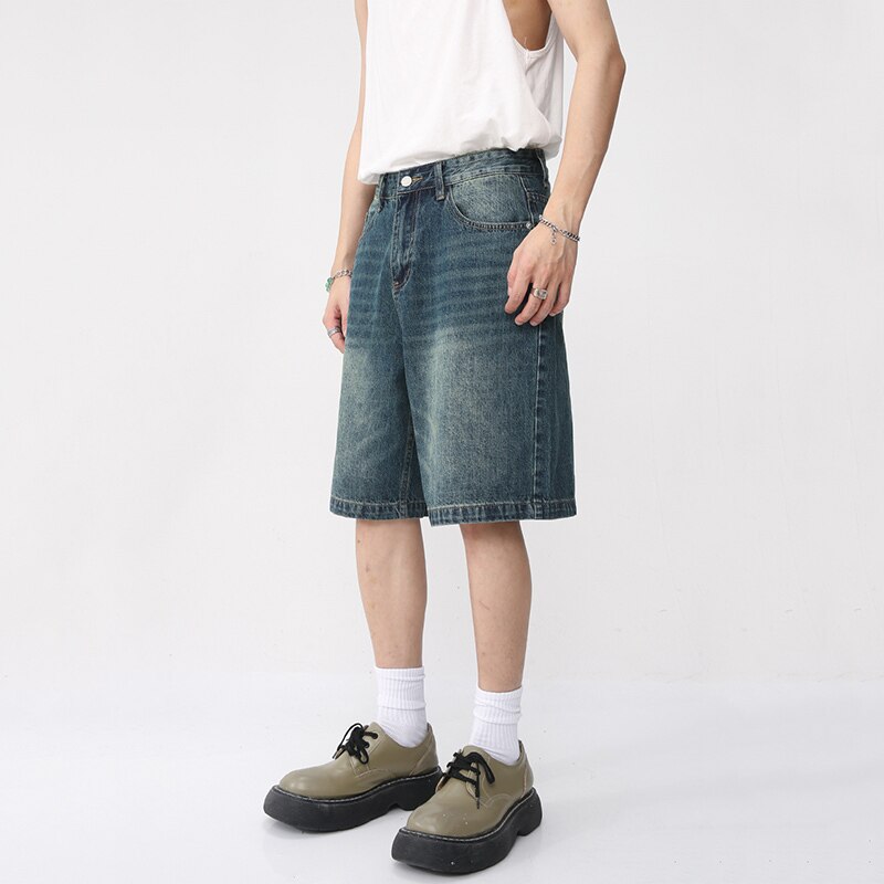 Denim Shorts Loose Korean Style