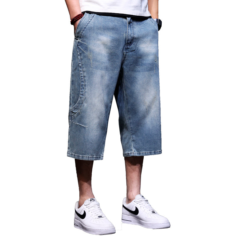 Extra-Large Denim Jorts – ORBITAL STUDIOS