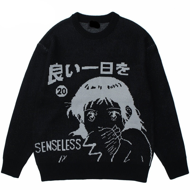 SENSELESS Wool Knitted Sweater